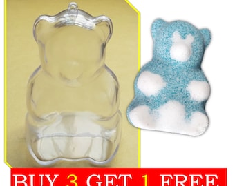 Lovely Bear Shaped Bath Bomb Mold, Baby Shower Decoration