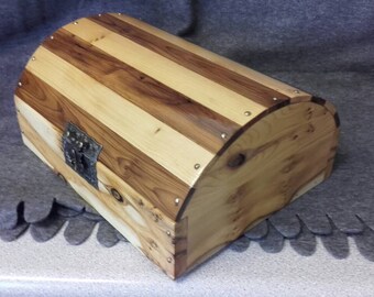 Yew memory / stationery box