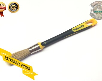 Chalk Supply Paint & Wax Brush Synthetic Krex Bristle Small