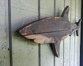 Repurposed Wooden Shark