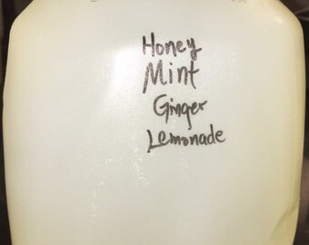 Honey Mint Ginger Lemonade