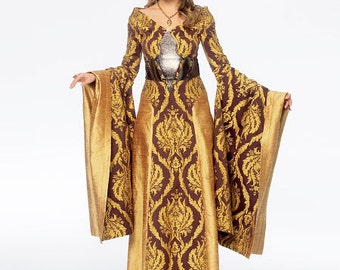 McCall's Sewing Pattern M6940 Long Dress with Optional Boning and Belt
