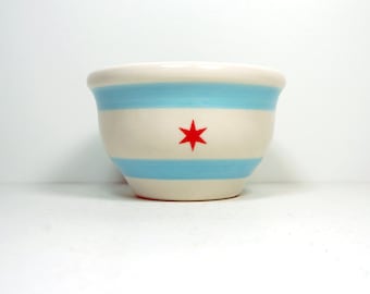 wee bowl chicago flag. Made to Order