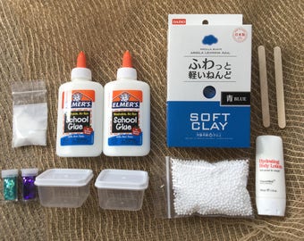 Butter Slime Kit with Daiso Soft Clay - Basic