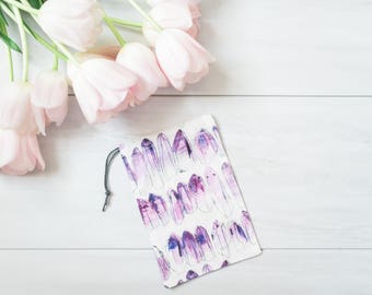 Amethyst Drawstring Gift Bag