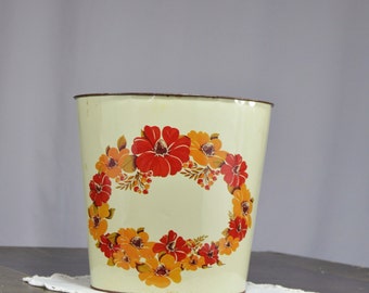 Small Vintage Trash Can