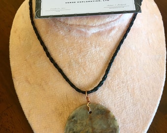 Authentic Jerome, AZ Core Sample Pendant