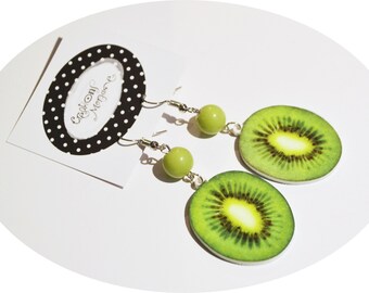 choix de Boucles d’oreilles de sinople fruits et légumes / choix de boucles d’oreilles fruits et légumes verts