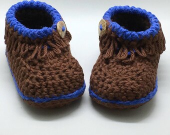 Crochet baby booties,Baby Moccasins