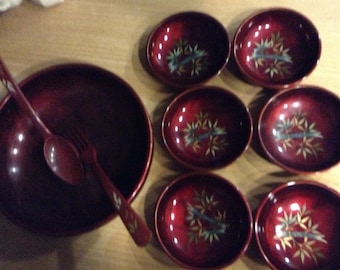 Genuine lacquerware from Japan 1960s