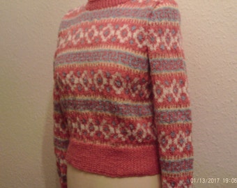 Ladies Fair Isle Sweater