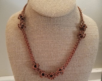 Copper Maille Necklace