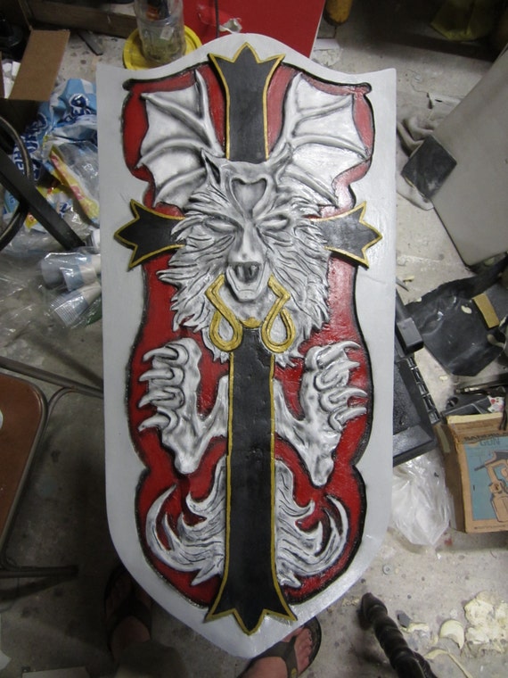 Items similar to Alucard Shield Castlevania, Prop Shield. on Etsy