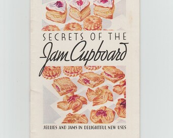 Secrets of the Jam Cupboard Recipes 1930 Vintage Cookbook Booklet Certo General Foods Corp.