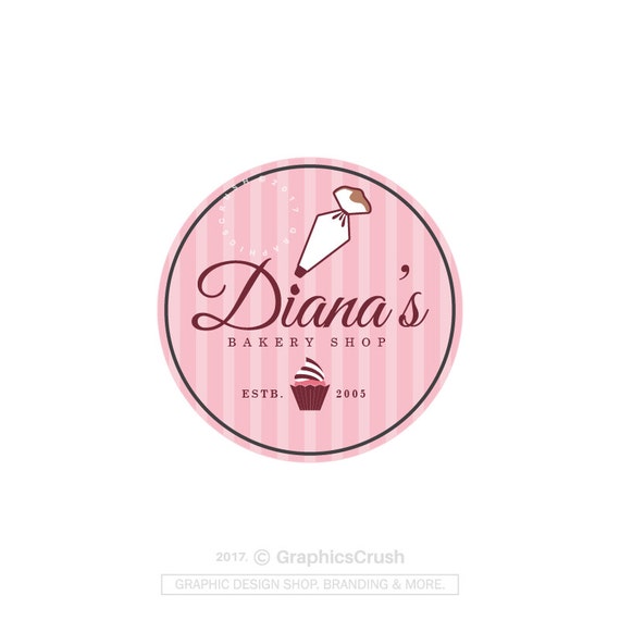 Bakery Logo Design Bakery Shop Logo Baking Logo Food Blog Logo