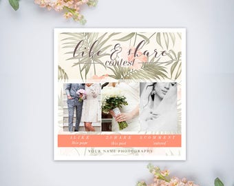 Like & Share, Facebook Promotions for Photographers, Like Share Comment, Contest, Photoshoot Giveaway, Photography Contest