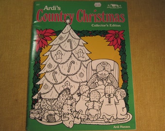 Ardi's Country Christmas Collector's Edition, dozens of Christmas patterns for ornaments and Holiday projects, Santas,angels,children crafts
