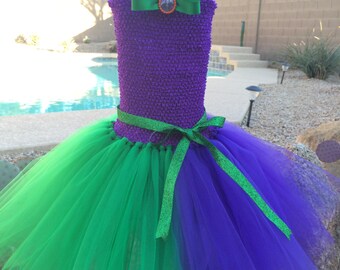 Joker Tutu Dress, Halloween Tutu Costume