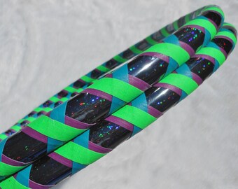 Design Your OwN 'CUSTOM WEAVE' Travel Hula Hoop - Any Sizes & Colors! Choose Tapes in Notes at Checkout.