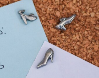 Shoe Pushpins For Your Corkboard
