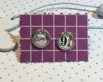 Earring Earrings "Always 9 3/4"