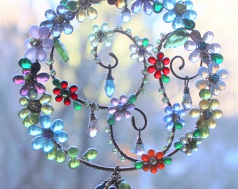 Secret Garden Wire Wrap SunCatcher