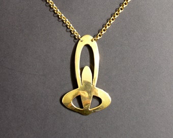 Pendentif Vintage Métal Années 50 | Bijouterie Deadstock