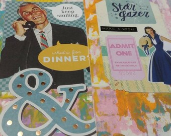 Bright & Sassy Altered Paper Bags