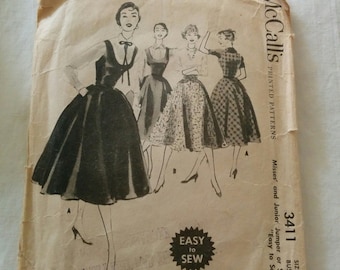 1950s dress pattern (McCalls)