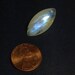 Rainbow Moonstone Maquise Cabochon cts.14.20 AAA quality 24.4x12.07xH6.55 Natural 100%