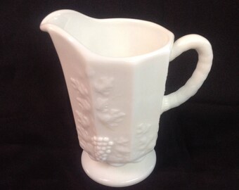 Small Milk Glass Pitcher