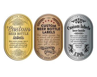 Custom Beer Bottle Labels - Personalized Beer Labels