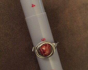 Hand crafted ring size 5