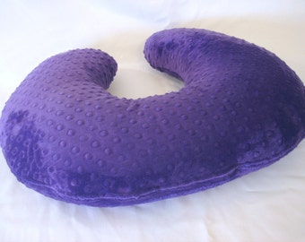 Purple Boppy Pillow Cover Nursing Pillow Amethyst