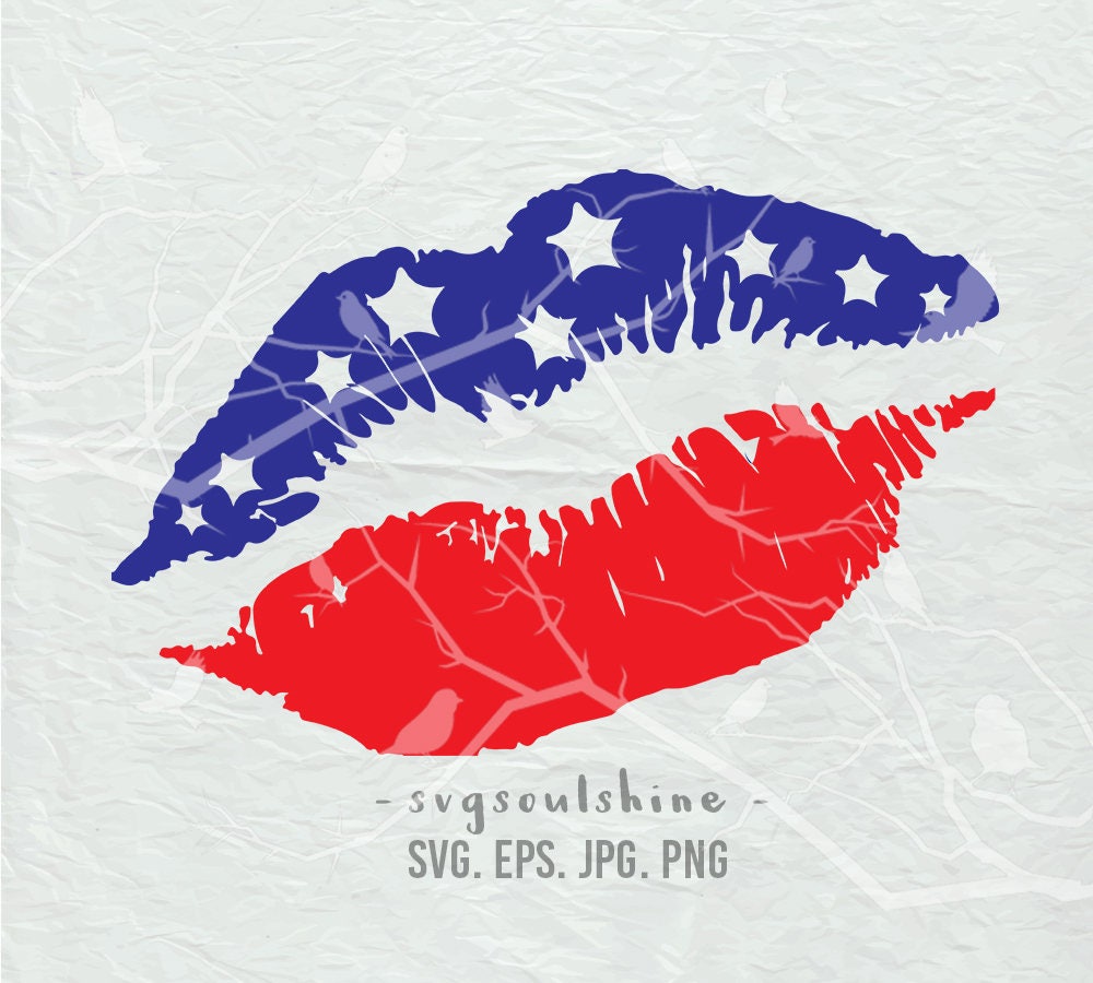 Free Free American Flag Lips Svg 742 SVG PNG EPS DXF File