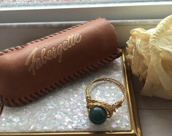 Size 7 wire wrapped ring