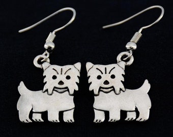 Yorkie Earrings, Yorkie Jewelry, Yorkie Owner Gift, Gift for Yorkie Owner, Gift for Yorkie Lover, Yorkie Owner Earrings, Yorkshire Terrier