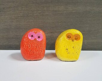 Fitz and Floyd Ceramic Owls