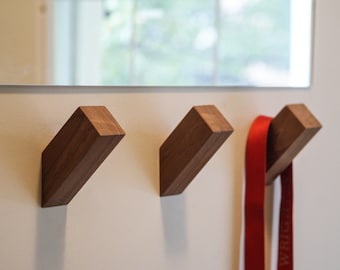 WALLNUTS™ - Modern Wall Hooks Handmade from Beautiful Hardwoods.