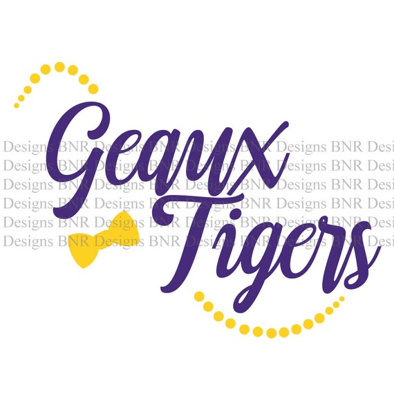 Download Geaux Tigers SVG LSU SVG dxf File Cricut File Silhouette