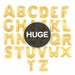 HUGE Letter Balloons 40" Mylar Foil Helium Balloon, Gold Photo Props, Wedding Decor, Custom Text, Name, Birthday, Bridal / Baby Shower Decor