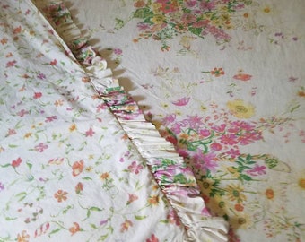 Duvet cover Double sided duvet 100 percent cotton Vintage 88x86