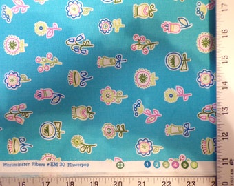 Summersault Flowerpop Erin McMorris Cotton Fabric #617
