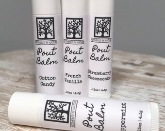 Vegan Lip Balm, Lip Balm, Gifts for her, Vegan Chapstick, Moisturizing lip balm