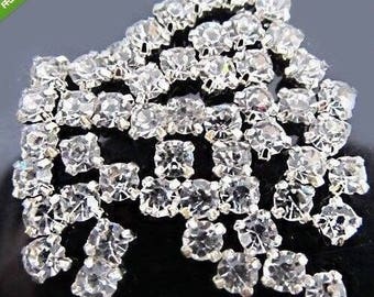 rhinestone sewing clearance lot of 100 5mm transparent