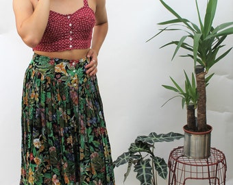 Crtiah Mid Calf Skirt Oransje main image 0