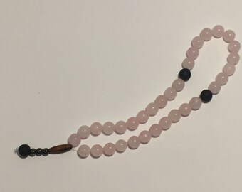 Rose Quartz Meditation Beads