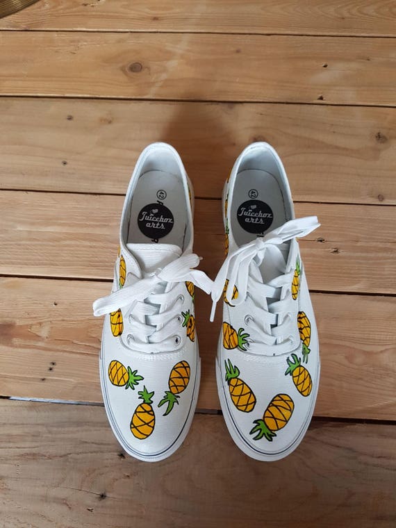 shoes made from pineapple