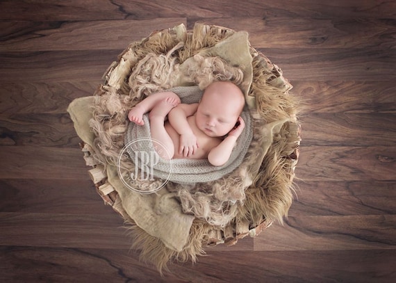 Burlap fluff basket nest filler newborn photo prop organic Burlap fluff basket nest filler newborn photo prop organic