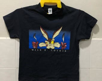 Vintage wile e coyote cartoon tshirt